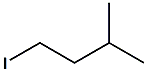 Chemical diagram for 1-Iodo-3-methylbutane Cas # 541-28-6